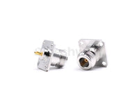 N Female 4Hole Flange Mounted Sq.25mm RF Connector