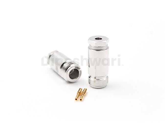 N Female Clamp for LMR200 Cable RF Connector