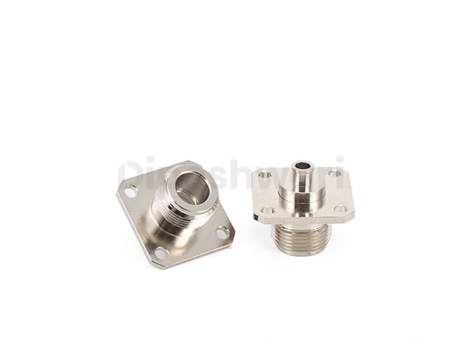 N Female 4Hole Flange for RG141RG402 Cable