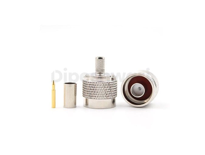 N Male Crimp For LMR240 cable RF Coax Connector