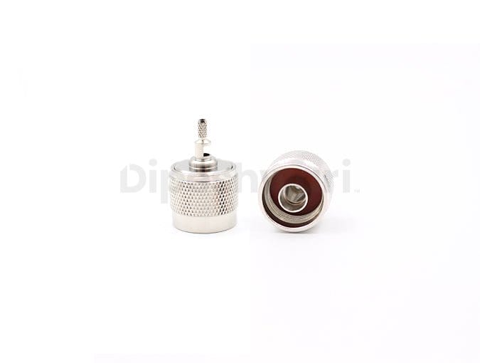 N Male Crimp with Window for RG316 Cable