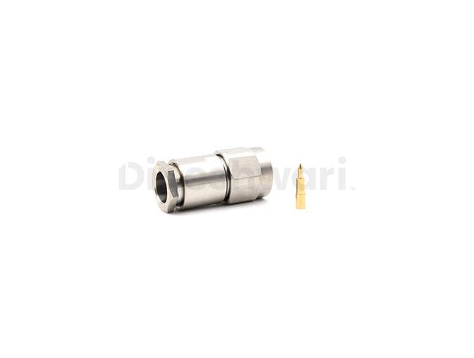 Stainless Steel N Male Clamp for RG214 Cable connector