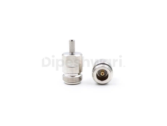 N Female Crimp for RG58 Cable | Durable RF Connector