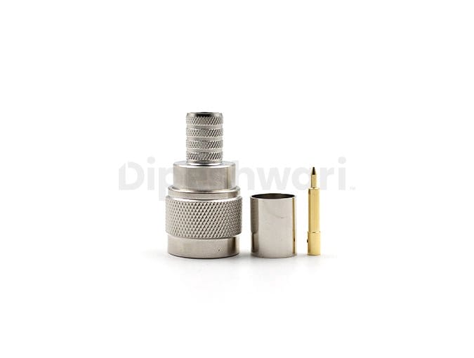 N Male Straight Connector For LMR400 Cable
