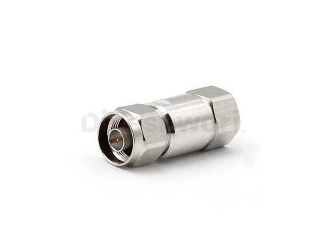 N male straight Connector for 1/2'' flexibel Cable