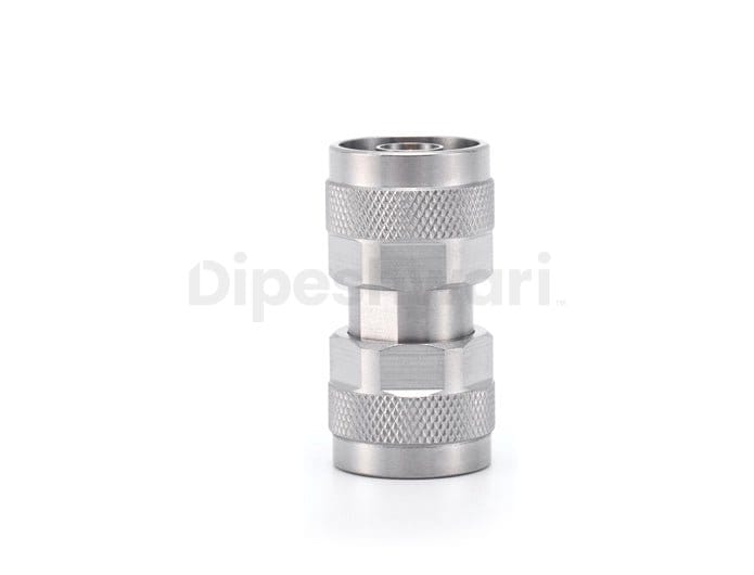 SS N Male to N Male Straight Adapter – RF Connector