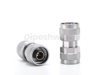 SS N Male to N Male Straight Adapter – RF Connector