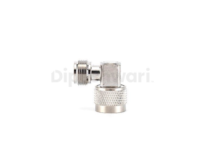 N Male to N Female Right Angle Adapter 90° RF