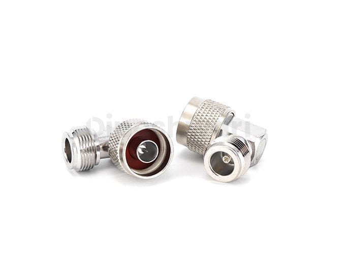 N Male to N Female Right Angle Adapter 90° RF