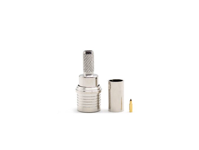 QMA Male Straight Connector for LMR200 Cable