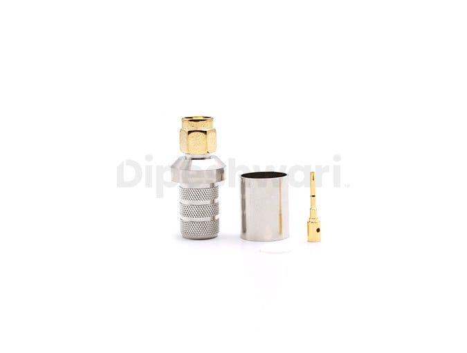 RPSMA Male Crimp for LMR400 Cable connector