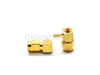 RPSMA Male Right Angle Crimp for RG316 Cable