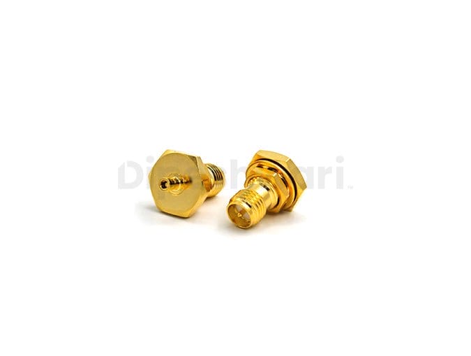 RPSMA Female Bulkhead Connector for 1.32mm Cable