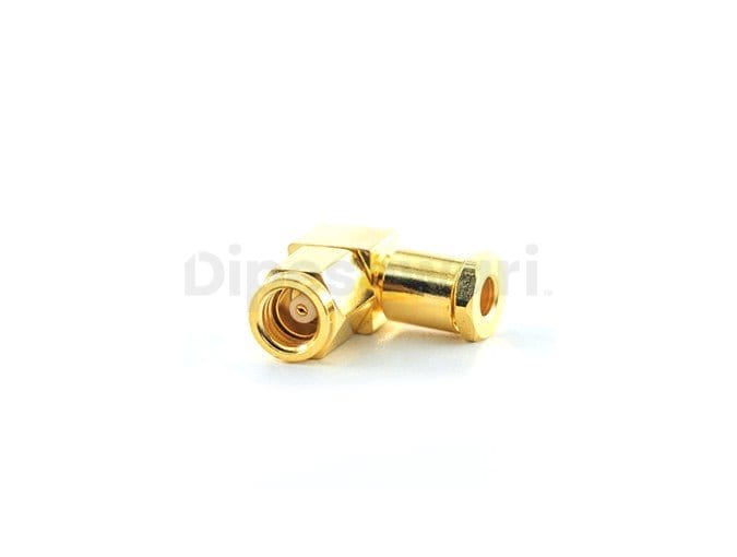 RPSMA Male Right Angel Clamp for RG316 Cable