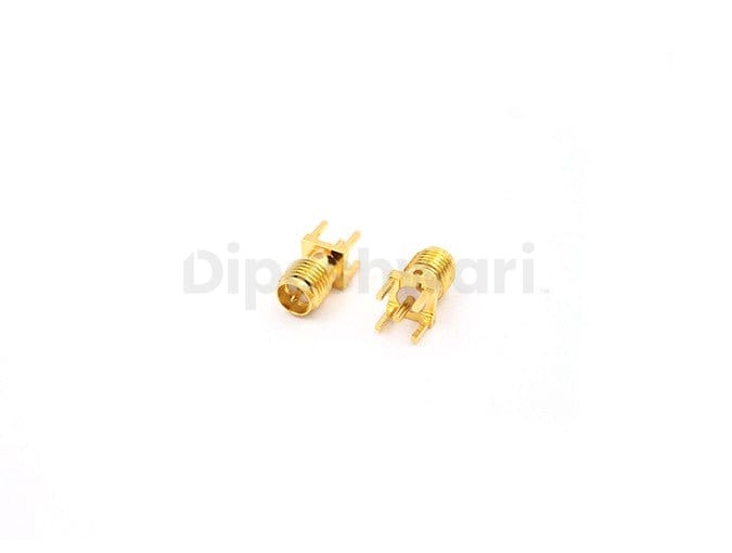 RPSMA Female Edge PCB Mounted RF Connector