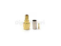 RPSMA Male Crimp for LMR200 Cable 50 Ohm Connector
