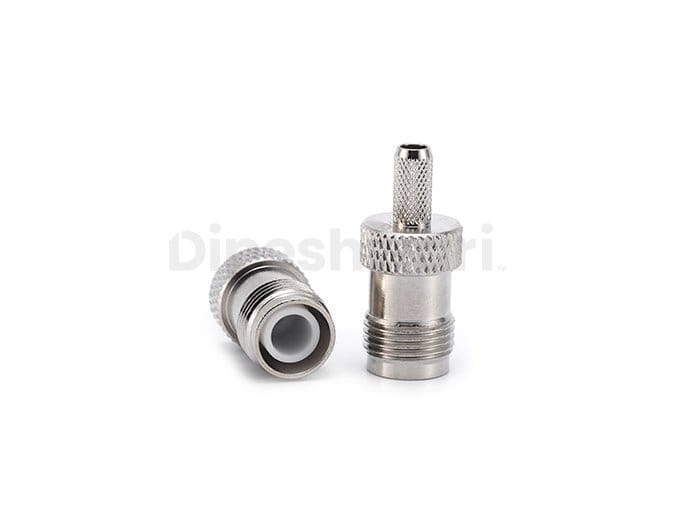 RPTNC Female Crimp for RG58 Cable connector