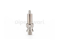 SHV male crimp connector for RG58 coax cable