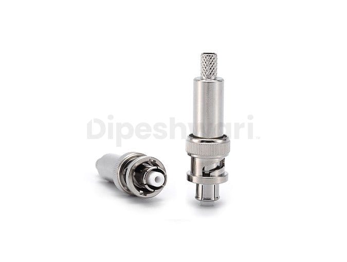 SHV Male Straight Crimp Connector for RG59 Cable