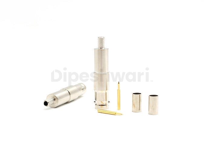 SHV Female Straight Crimp Connector for RG58 Cable