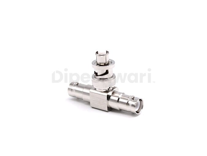 TEE SHV Male to Female to Female Adapter | High Voltage