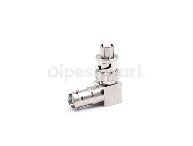 SHV Male to SHV Female Right Angle Adapter