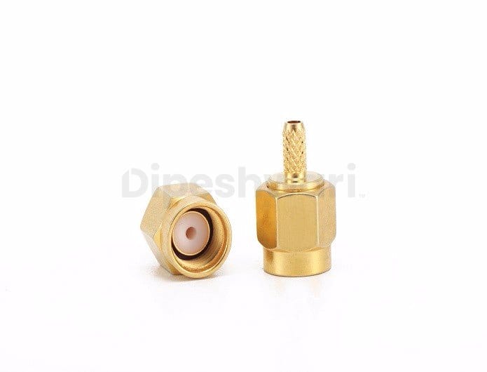 SMA Male Crimp Connector for RG316 Cable