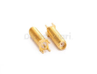 SMA Female Bulkhead PCB Mount Long Threaded Connector