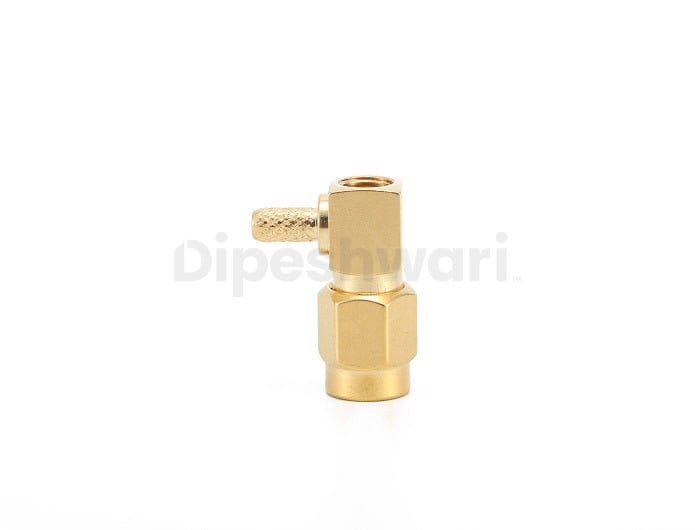 SMA Male Right Angle Connector for RG316/RG174 Cable