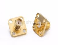 SMA Female 4Hole Flange Connector Terminal