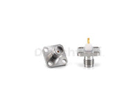 SS SMA Female 4Hole Flange Connector Terminal