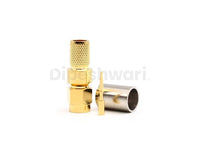 SMA Male Crimp Connector for LMR300 Cable, RF SMA