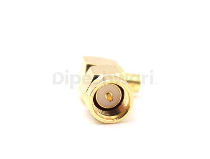 SMA Male Right Angle for .086RG405 Cable Connector