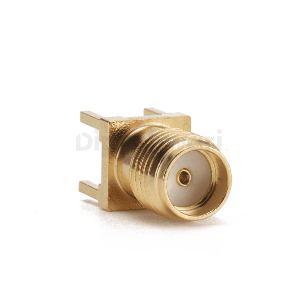 SMA Straight Female PCB Mount Connector