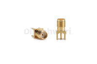 SMA Straight Female PCB Mount Connector