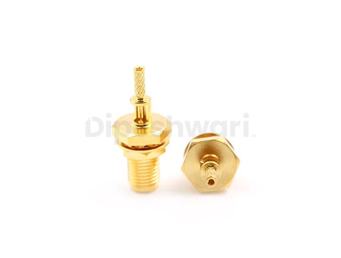 SMA Female Bulkhead Connector for 1.13mm UFL Cable