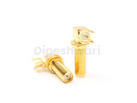 SMA Female Right Angle bulkhead PCB Mount RF Connector