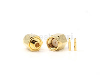 SMA Male Connector for .086 Cable, Straight Plug