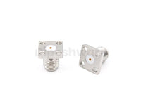SS SMA Female 4Hole Flange Mount RF Connector