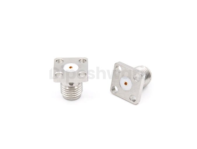SS SMA Female 4Hole Flange Mount RF Connector