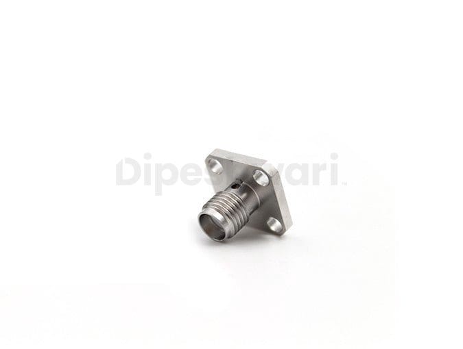SS SMA Female 4Hole Flange Connector For Terminal
