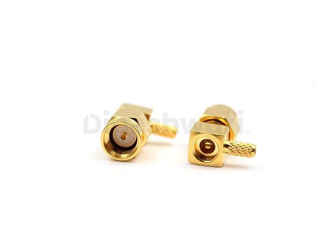 SMA Male Right Angle Crimp for RG316 Cable Connector