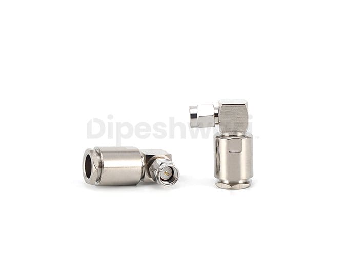 SMA Male Right Angle Clamp for LMR300 Cable
