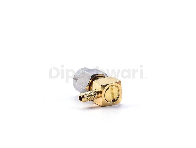 SS SMA Male Right Angle Connector for RG316 Cable