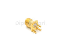 SMA Female PCB Edge Mount RF Connector 50 Ohm