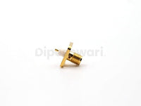 SMA Female Flange Connector Mount for RF Systems