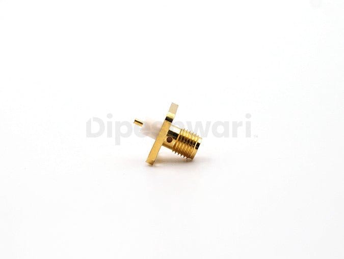 SMA Female Flange Connector Mount for RF Systems