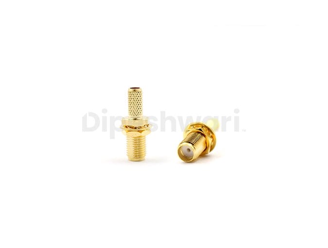 SMA Female Bulkhead for RG58 Cable connector