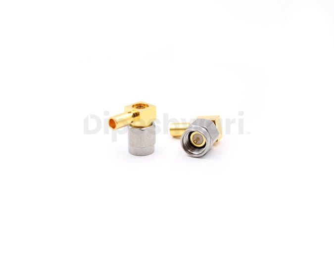 SS SMA Male Right Angle for 086 Cable RF Connector
