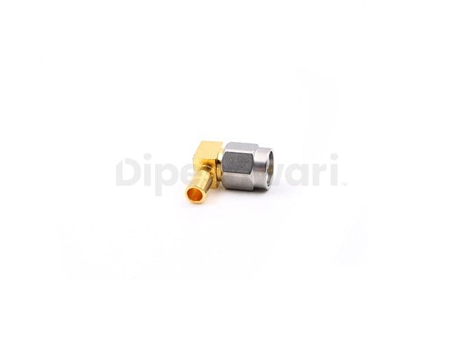 SS SMA Male Right Angle for 086 Cable RF Connector